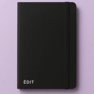 Carnet modulable classique ÉDIT, papeterie personnalisable pour écrire et dessiner