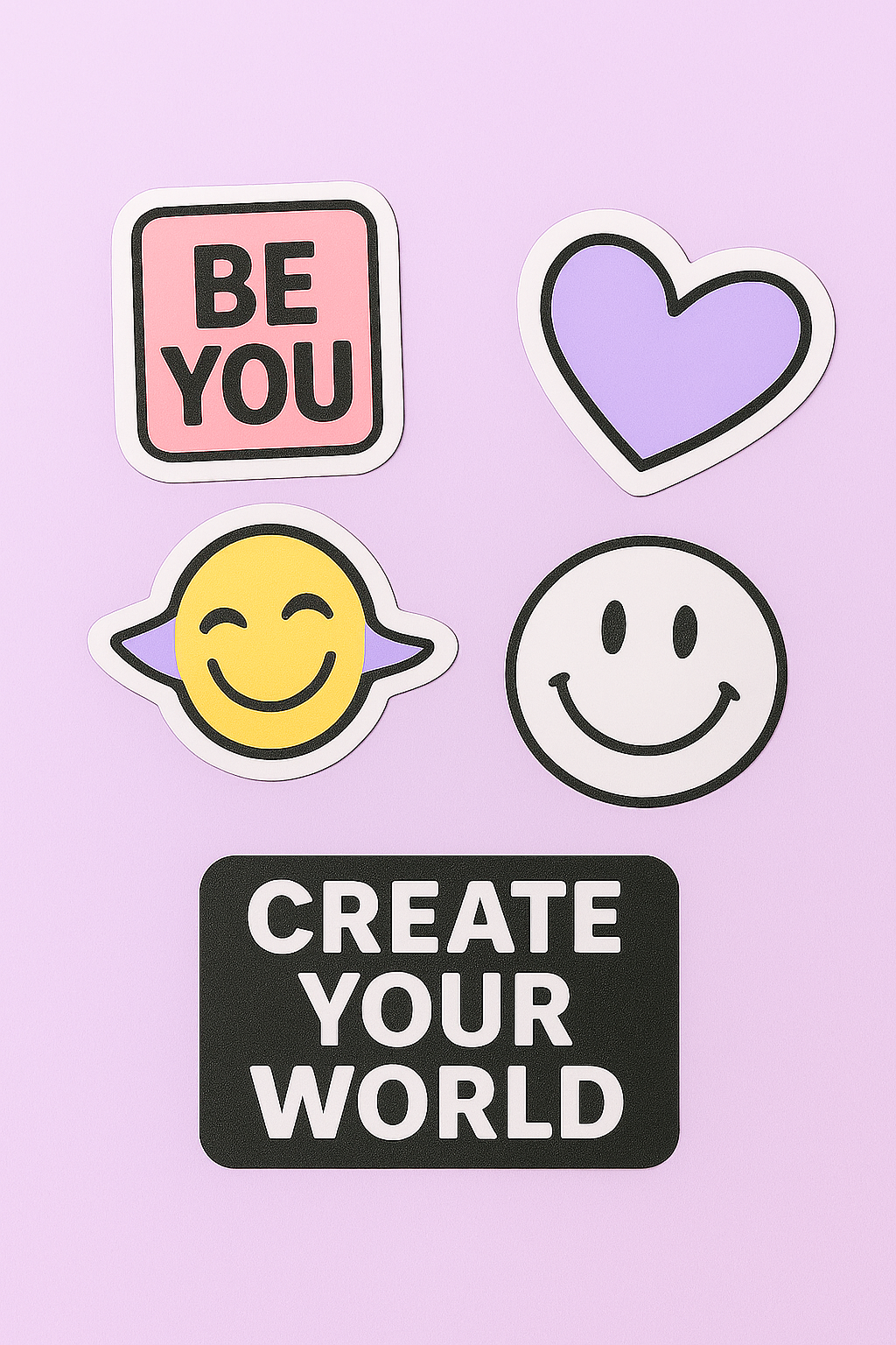 Stickers carnets personnalisables ÉDIT coloré